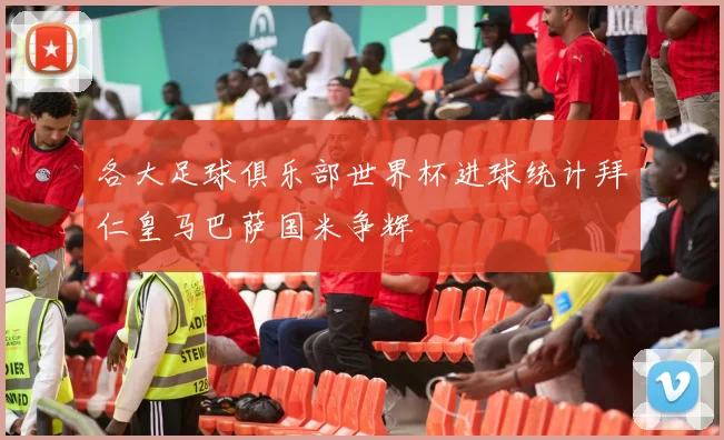 各大足球俱乐部世界杯进球统计拜仁皇马巴萨国米争辉